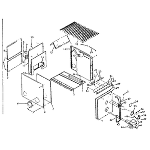 Part Location Diagram of 505621 Whirlpool Assy, electronic con
