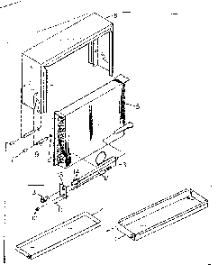 Part Location Diagram of 5810-4 Kenmore Capillary tube