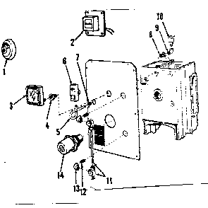 Part Location Diagram of 8836(3/4) Kenmore Valve, safety (steam)