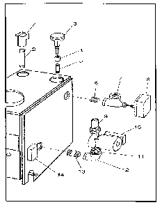 Part Location Diagram of 146-07-041 Kenmore Nipple