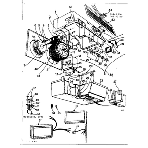 Part Location Diagram of 255-001-01 Frigidaire Compressor nut