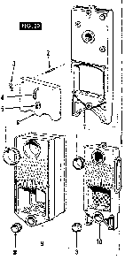 Homart gas fired boiler sections Diagram and Parts List for 22996174  Kenmore Water Heater