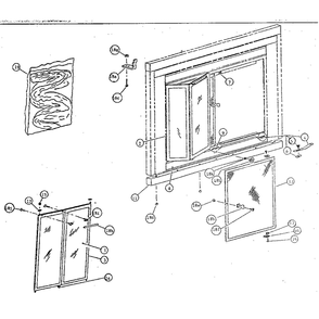 Part Location Diagram of 12211 Kenmore Lid