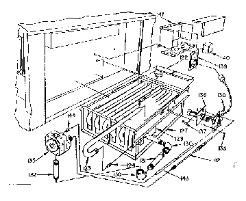 Heat exchanger / 812110 Diagram and Parts List for 729812020  Kenmore Air Conditioner