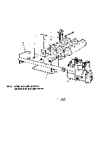 Propane gase burner and manifold Diagram and Parts List for 229965350  Kenmore Water Heater