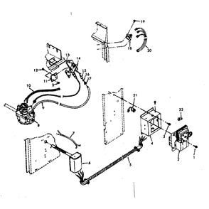 Electrical Diagram and Parts List for 867777832  Kenmore Furnace
