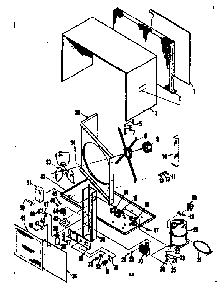 Part Location Diagram of 7003-607 Kenmore Partition