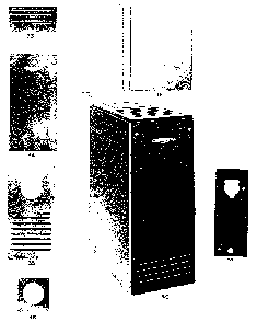Jacket parts Diagram and Parts List for 229514  Kenmore Water Heater