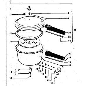 Part Location Diagram of 95277 Abu Garcia Lf Side- Usa 1