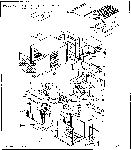 Functional replacement parts Diagram and Parts List for 769810293  Kenmore Air Conditioner