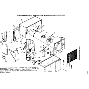 Part Location Diagram of 708645 Maytag Condenser