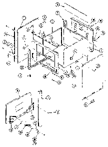 Part Location Diagram of 712005 Kenmore Spacer washer