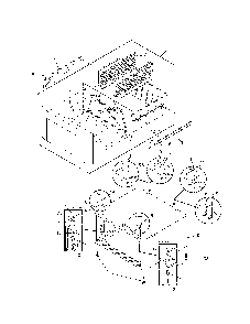 Replacement parts Diagram and Parts List for 46262  Kenmore Laundry Accessories