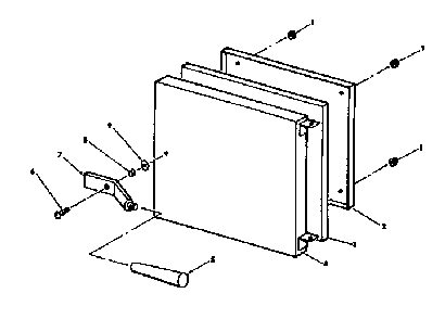 Part Location Diagram of 20101500 Kenmore Panel