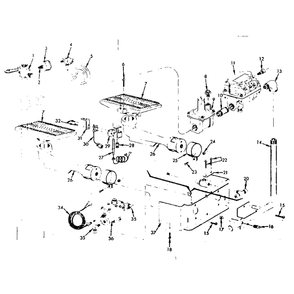 Burner & Manifold Assembly 3 Diagram and Parts List for 8677244  Kenmore Water Heater
