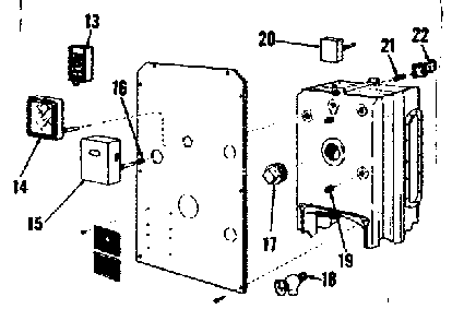 Control and gauge installation (water) Diagram and Parts List for 229962371  Kenmore Water Heater