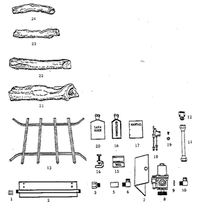 Unit Parts Diagram and Parts List for 42496588  Kenmore Water Heater