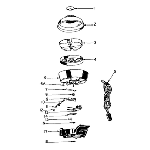 Part Location Diagram of 202497 Whirlpool UNBALANCE LEVER
