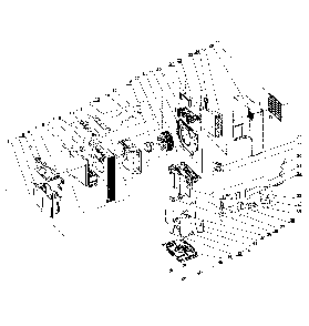 Cabinet parts Diagram and Parts List for 40753550310  Kenmore Dehumidifier
