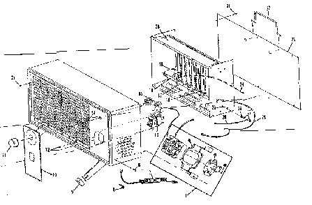 Part Location Diagram of SP6-15 Kenmore Cup Holder
