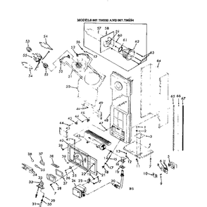 Part Location Diagram of 504811 Whirlpool Assy,wiring harness