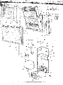 Replacement parts Diagram and Parts List for 38783060  Kenmore Air Purifier