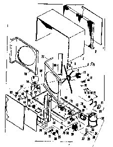 Part Location Diagram of 120376 Kenmore Hex nut