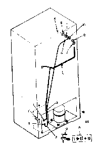 Ice maker installation parts Diagram and Parts List for 625835972  Kenmore Refrigerator
