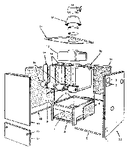 Jacket - sections & base parts Diagram and Parts List for 229965290  Kenmore Water Heater