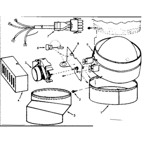 Part Location Diagram of STD510805 Kenmore Machine Screw