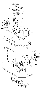 Replacement parts Diagram and Parts List for 1144116900  Kenmore Air Conditioner