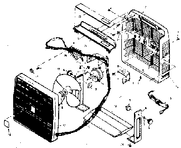 Part Location Diagram of 2010100 Kenmore Stand knob