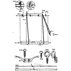 Headrod -6160 Diagram and Parts List for 61995  Kenmore Mosquito Control