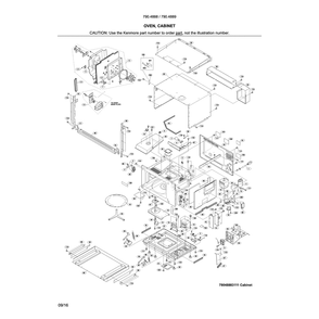 Part Location Diagram of 5304507161 Frigidaire TRIM