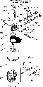 Part Location Diagram of 503676 Frigidaire Resin tank