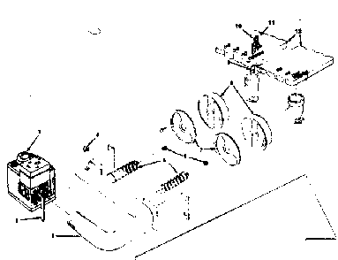 Part Location Diagram of 41001 Kenmore Orifice