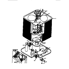 Functional Replacement Parts 1 Diagram and Parts List for 867802970  Kenmore Air Conditioner