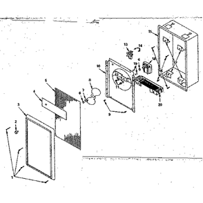 Part Location Diagram of 77004 Maytag BOARD,FILLER