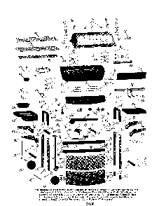 Part Location Diagram of G206-0010-W1 Kenmore Model 463257