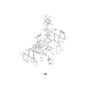 Part Location Diagram of P05523005M Kenmore Door Magnet