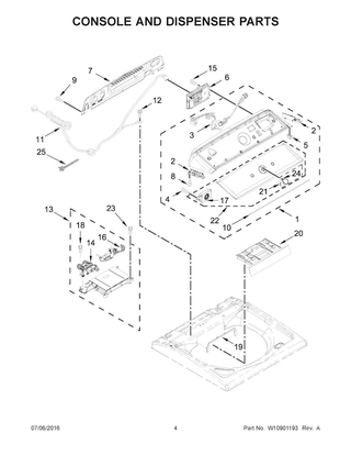 Part Location Diagram of WPW10298887 Kenmore Tie Wire