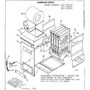 Part Location Diagram of 87056 Whirlpool NLASUB 0086432