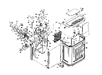 Part Location Diagram of STD601005 Kenmore Thread-Cutting Screw