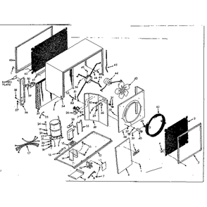 Part Location Diagram of 85055 Frigidaire CONDENSER
