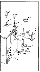 Part Location Diagram of 146-26-043 Kenmore Circulator