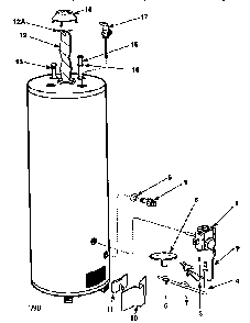 Part Location Diagram of AP11251Q Kenmore Dip tube