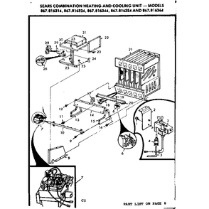 Part Location Diagram of 60-6937 Maytag SVC CORDSET Assembly