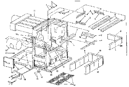 Part Location Diagram of 20102200 Kenmore Bracket