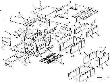 Part Location Diagram of 10100800 Kenmore Firebrick