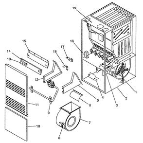 Part Location Diagram of 95145 Frigidaire SIDE PANEL